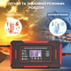 Зарядное устройство для автомобильного аккумулятора RIAS 12V/24V 6A Red (3_05160) - изображение 7