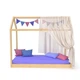 Ліжко будиночок SportBaby Лак 80x190 см (lk-80x190-4) - зображення 1