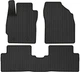 EVA коврики EVAtech в салон авто для Toyota Auris Hybrid (E150) 3-doors 2009-2012 1 поколение Htb EU 3 шт Black (TY33850ZV3TL2RBB) - изображение 1