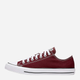 Trampki damskie do kostki Converse All Star Ox M9691 36 Bordowe (886952782436) - obraz 4