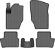 EVA килимки EVAtech в салон авто для Citroen C4 2010-2018 2 покоління Htb EU 5 шт Grey/Black (CN1556C5SGB) - зображення 1