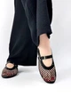 Жіночі балетки сіточка Inter Shoes 1709-24 Чорні 36 - зображення 2