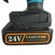 Аккумуляторная пила цепная Lithium 6" полотно 24V 2 аккумулятора, в чемодане - изображение 6