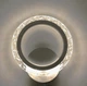 Світильник LED настінний LUMINARIA EUROPA 12W R ON/OFF ICE/WHITE - зображення 1