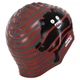 Шапочка для плавания силиконовая юниорская Mad Swim Junior Monster 057309 Black-Red - изображение 4