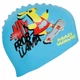 Шапочка для плавания силиконовая юниорская Mad Swim Junior Lama 057910 - изображение 2