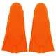 Ласты тренировочные с закрытой пяткой Mad Swim Flippers 074302 размер XS (33-35) Orange - изображение 4