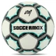 Мяч футбольный Soccermax Kick Off 8079 размер №5 White-Mint - изображение 1