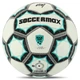 Мяч футбольный Soccermax Kick Off 8079 размер №5 White-Mint - изображение 2