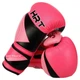 Перчатки боксерские детские на липучке Hard Touch Boxing 7709 размер 4 унции Pink-Black - изображение 3