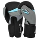 Перчатки боксерские детские на липучке Hard Touch Boxing 7709 размер 4 унции Black-Light Blue - изображение 2