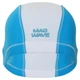Шапочка для плавания текстильная взрослая Mad Swim DuoTone 052702 Blue-White - изображение 4