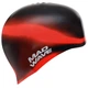 Шапочка для плавания силиконовая для взрослых Mad Swim Multi 053001 Black-Red - изображение 5