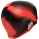 Шапочка для плавания силиконовая для взрослых Mad Swim Multi 053001 Black-Red - изображение 6