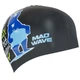 Шапочка для плавания силиконовая юниорская Mad Swim Junior Smart Assy 057002 Black - изображение 3