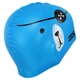 Шапочка для плавания силиконовая юниорская Mad Swim Junior Pirate 057312 Blue - изображение 3