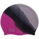 Шапочка для плавания силиконовая увеличенного объема Mad Swim Multi 053111 Pink-Black-Silver - изображение 1