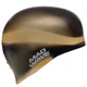 Шапочка для плавания силиконовая для взрослых Mad Swim Multi 053001 Black-Beige - изображение 5