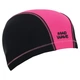 Шапочка для плавания текстильная взрослая Mad Swim DuoTone 052702 Black-Pink - изображение 1