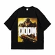 Футболка з принтом DOOM 2XL Чорний Ф Іг011-Ч 2XL - зображення 1