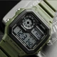 Мужские часы Skmei 1299AG Army Green - изображение 5