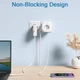 Мережевий фільтр трійник LENCENT PA010EU-PD 4000W 16A 7 в 1 2 USB + TYPE-C розгалужувач із швидкою зарядкою - зображення 6