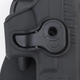 Кобура пластиковая полимерная Wosport для пистолета Glock 17 19 22 26 31 Black - изображение 9