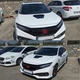 Накладка на капот воздухозаборник жабры черный ABS пластик - изображение 10
