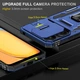 Ударостійкий чохол Camshield Army Ring для Xiaomi Redmi 13C / Poco C65 Синій / Navy - изображение 3