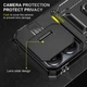 Чехол для Xiaomi Redmi 13C/Poco C65 Camshield Army Ring Черный/Black - изображение 3