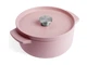 Каструля с крышкой KitchenAid СС007431-001 26 см 5.2 л сухая роза - изображение 1
