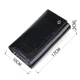 Жіночий горизонтальний гаманець ST Leather із натуральної шкіри з монетницею великий розмір (bg194fash03) - зображення 4