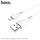 Кабель Hoco Lightning Cool Power X37 |1m, 2.4A| white - зображення 1