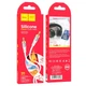 Кабель Hoco aux silicone digital audio conversion cable UPA22 |1M| white - зображення 5