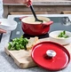 Каструля с крышкой KitchenAid СС006060-001 26 см 5.2 л красная - изображение 5