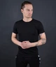 Мужская футболка черная Турция 56153 2XL - изображение 1