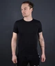 Мужская футболка черная Турция 56153 2XL - изображение 2