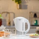 Електрочайник Zelmer Сrystal ZСK7630S 1.7 л белый - изображение 1