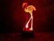 Сменная пластина для 3D ночника "Фламинго" 3DTOYSLAMP - изображение 1