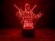 Сменная пластина для 3D ночника "Дэдпул 3" 3DTOYSLAMP - изображение 1