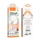 Кабель Hoco Combo Micro + lightning + Type-C Easy pull storage 3-in-1 X78 |1m, 2A| white - изображение 4