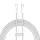 Кабель BASEUS Type-C to Lightning Dynamic Series Fast Charging Data Cable |2m, 20W| (CALD000102) - изображение 3