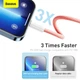 Кабель BASEUS Type-C to Lightning Dynamic Series Fast Charging Data Cable |1m, 20W| (CALD000003) - изображение 9