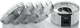 Сушарка для овочів і фруктів ZELMER ZFD1250W (FD 1001) - зображення 4