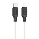 Кабель Hoco Type-C to Lightning cool silicone PD charging data cable X90 |1m, 20W, 3A| black - изображение 9