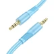 Кабель HOCO Transparent Discovery Edition AUX audio cable UPA25 |1M| Black - изображение 8