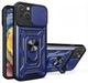 Чохол Camshield з кільцем-підставкою на Apple iPhone 13 (dark blue) - зображення 1