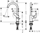 Смеситель для раковины HANSGROHE Logis 210 71130670 - изображение 2