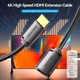 Кабель подовжувач Vention HDMI M-F 5м V2.0 4K 60Hz PVC Black (AHCBJ) - зображення 7