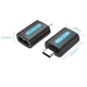Перехідник Vention USB 2.0 Type-C до USB AF OTG PVC Black (CDTB0) - зображення 3